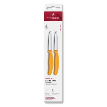 Victorinox - Köögiviljanugade komplekt SWISS CLASSIC 8 cm 2 tk kollane