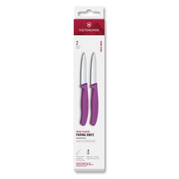 Victorinox - Köögiviljanugade komplekt SWISS CLASSIC 8 cm 2 tk lilla