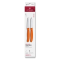 Victorinox - Köögiviljanugade komplekt SWISS CLASSIC 8 cm 2 tk oranž