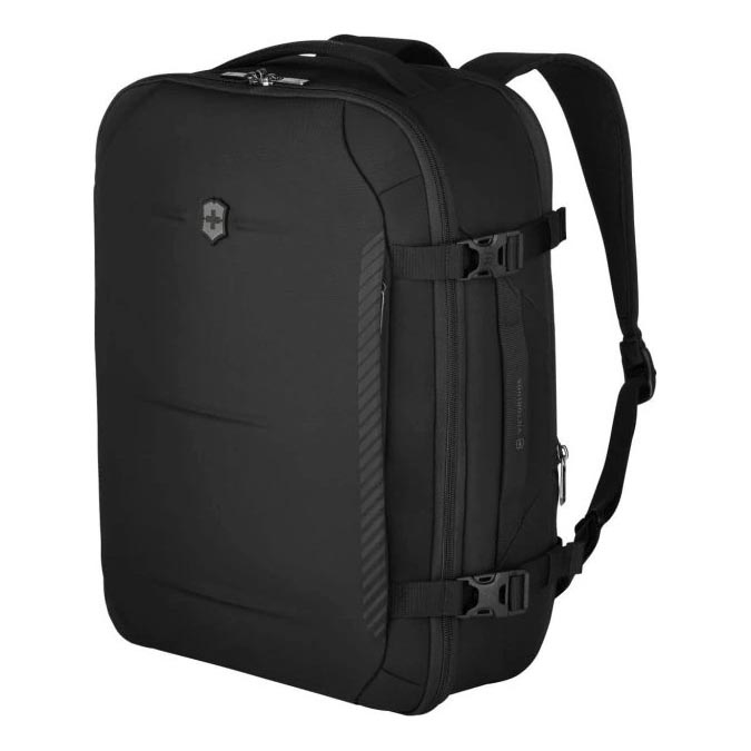 Victorinox - Laiendatav seljakott Crosslight Boarding 37 l must