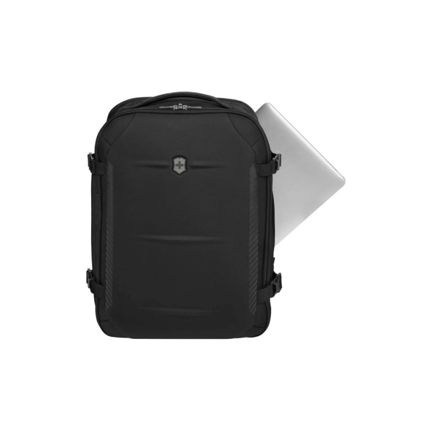 Victorinox - Laiendatav seljakott Crosslight Boarding 37 l must