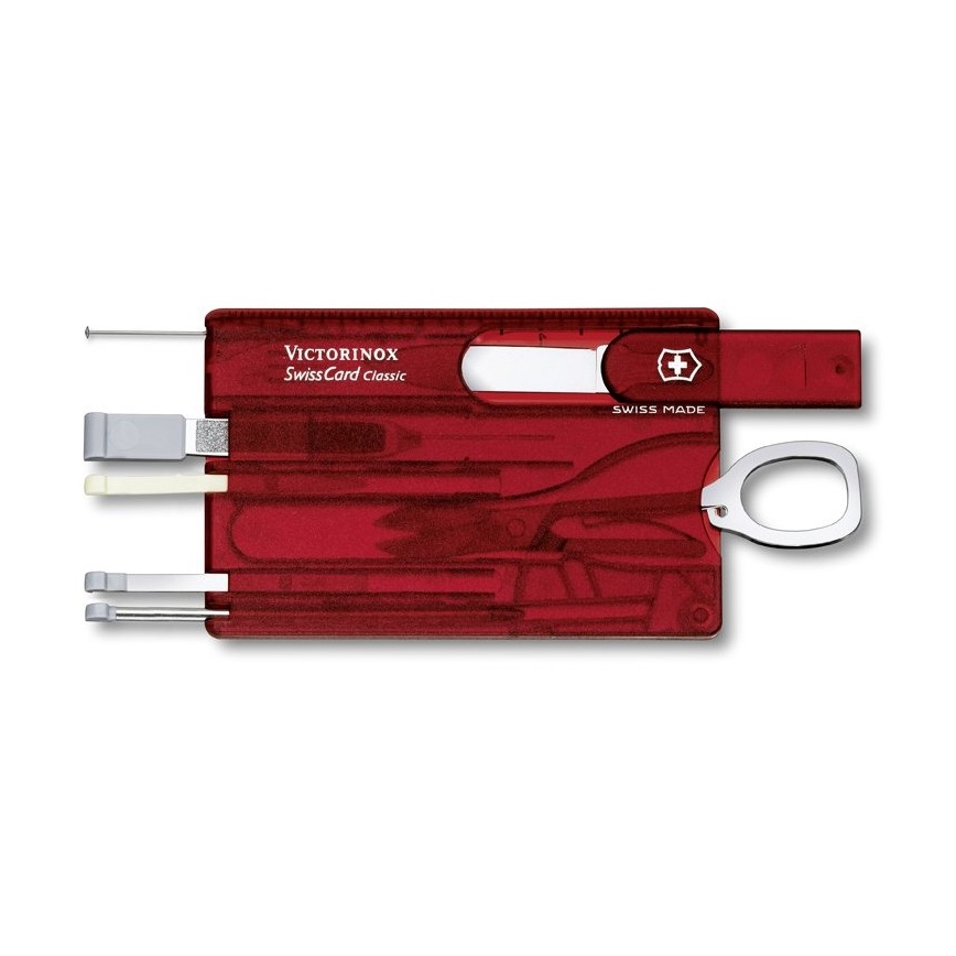 Victorinox - Multifunktsionaalne komplekt 10 funktsiooni, punane