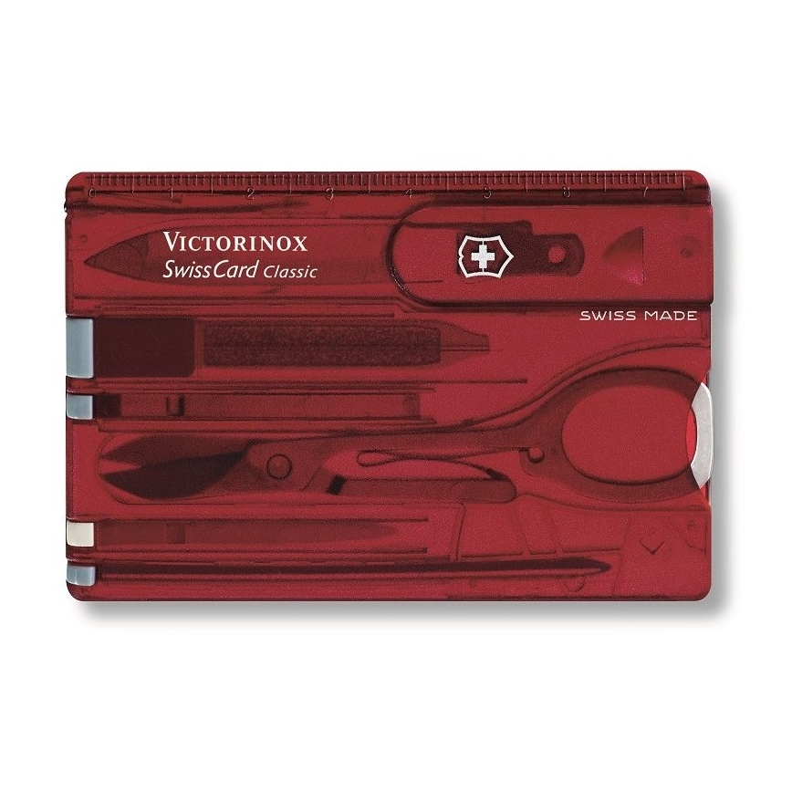Victorinox - Multifunktsionaalne komplekt 10 funktsiooni, punane