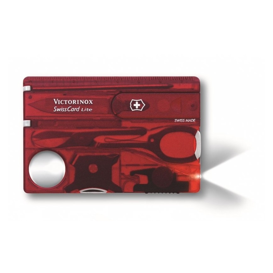 Victorinox - Multifunktsionaalne komplekt 13 funktsiooni, punane