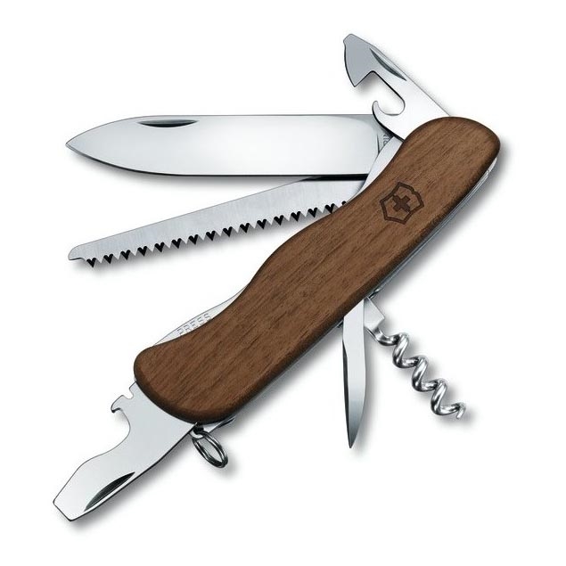 Victorinox - Multifunktsionaalne taskunuga 11,1 cm/10 funktsiooni, puit