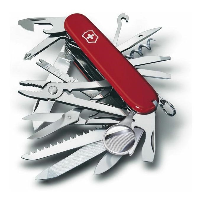 Victorinox - Multifunktsionaalne taskunuga 9,1 cm/33 funktsiooni, punane