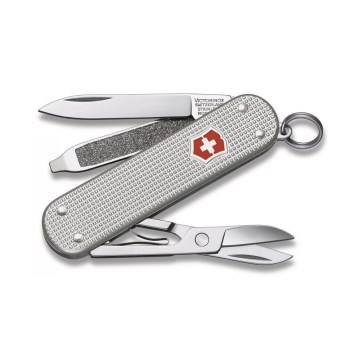 Victorinox - Multifunktsionaalne taskunuga CLASSIC ALOX 5,8 cm/5 funktsiooni hõbedane
