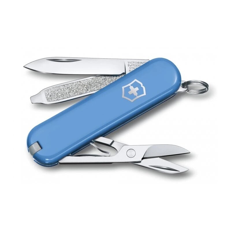 Victorinox - Multifunktsionaalne taskunuga CLASSIC SD 5,8 cm/7 funktsiooni helesinine