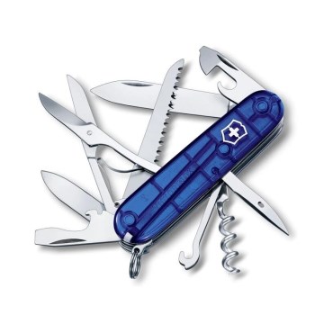 Victorinox - Multifunktsionaalne taskunuga HUNTSMAN 9,1 cm/15 funktsiooni sinine