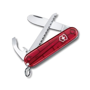 Victorinox - Multifunktsionaalne taskunuga MY FIRST VICTORINOX 8,4 cm/8 funktsiooni punane