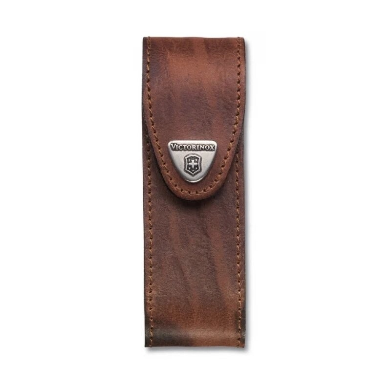 Victorinox - Nahast taskunoa tupp 11,1 cm pruun