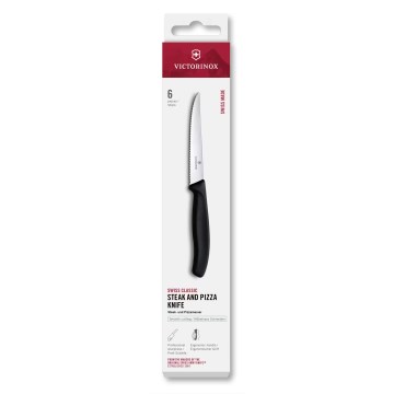 Victorinox - Steakinugade komplekt SWISS CLASSIC 11 cm 6 tk must