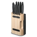 Victorinox - SWISS CLASSIC 12-osaline kööginugade komplekt pöögiplokis, beež
