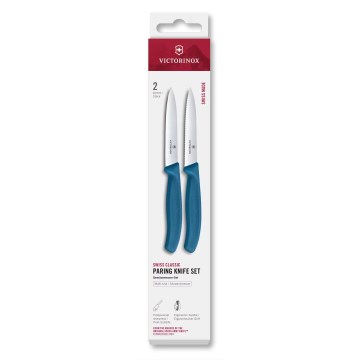 Victorinox - SWISS CLASSIC köögiviljanugade komplekt, 10 cm, 2 tk, sinine