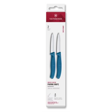 Victorinox - SWISS CLASSIC köögiviljanugade komplekt, 8 cm, 2 tk, sinine