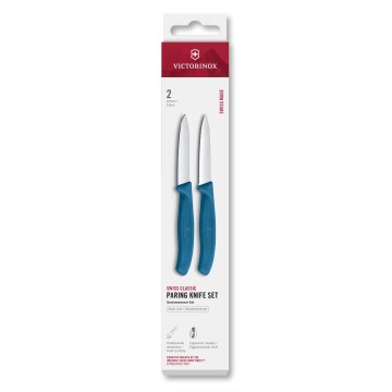 Victorinox - SWISS CLASSIC köögiviljanugade komplekt, 8 cm, 2 tk, sinine