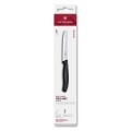 Victorinox - SWISS CLASSIC köögiviljanugade komplekt, tera pikkus 11 cm, 6 tk, must