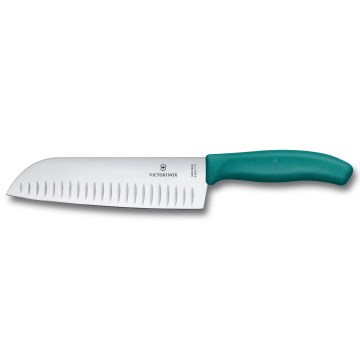 Victorinox - SWISS CLASSIC santoku kööginuga 17 cm, türkiissinine