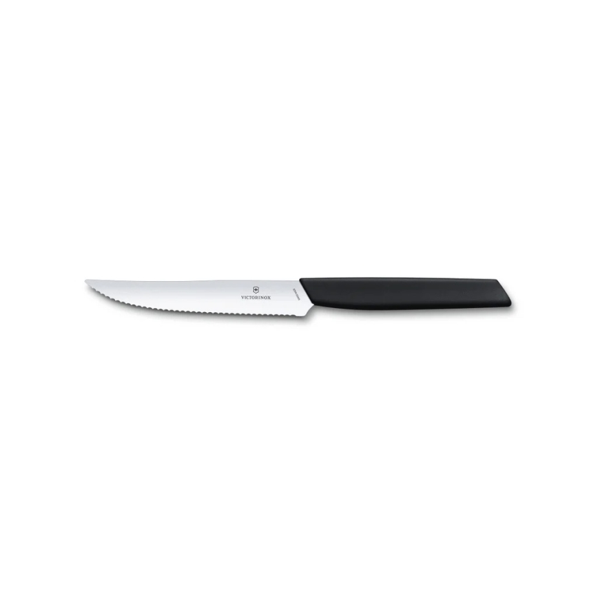 Victorinox - SWISS MODERN 12-osaline söögiriistakomplekt, must