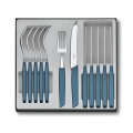 Victorinox - SWISS MODERN 12-osaline söögiriistakomplekt, sinine