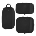 Victorinox - Travel Essentials 3-osaline reisikorraldajate komplekt, must