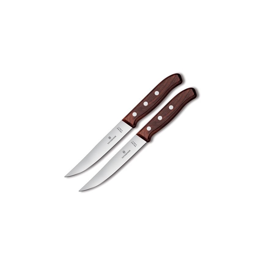 Victorinox - WOOD steikinugade komplekt, 14 cm, 2 tk, vaherpuidust