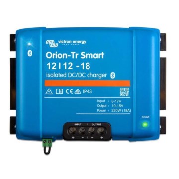 Victron Energy - Nutikas pliiaku laadija 220W/12-18A IP43 isoleeritud