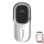Video-uksekell liikumisanduriga, Full HD 1080p, 5200 mAh, IP65, Wi-Fi, Tuya, valge
