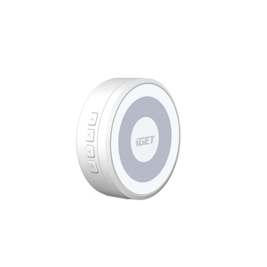 Videoga uksekell liikumisanduriga Full HD 1080p IP65 Wi-Fi valge + kõlar