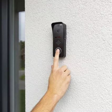 Videoga uksekell liikumisanduriga GoSmart 12V IP65 Wi-Fi Tuya