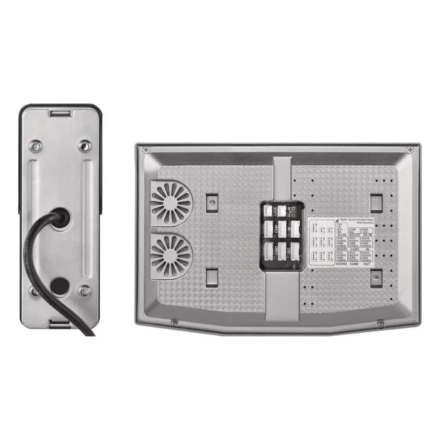 Videoga uksekell liikumisanduriga GoSmart 12V IP65 Wi-Fi Tuya