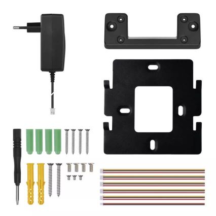 Videoga uksekell liikumisanduriga GoSmart 12V IP65 Wi-Fi Tuya