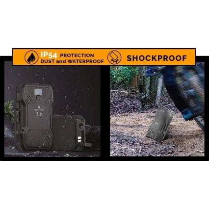 Viking - akupank LED-taskulambiga, juhtmevaba laadimise ja päikesepaneeliga Power Delivery 22,5W/30000 mAh