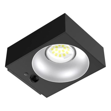 Viking - Hämardatav LED-päikesepaneeliga seinavalgusti anduriga LED/2W/3,7V IP65 4000K 2000 mAh