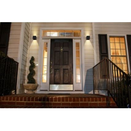 Viking - hämardatav päikesepaneeliga seinavalgusti LED/1W/3,7V IP54 4000K 2000 mAh