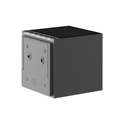 Viking - hämardatav päikesepaneeliga seinavalgusti LED/1W/3,7V IP54 4000K 2000 mAh