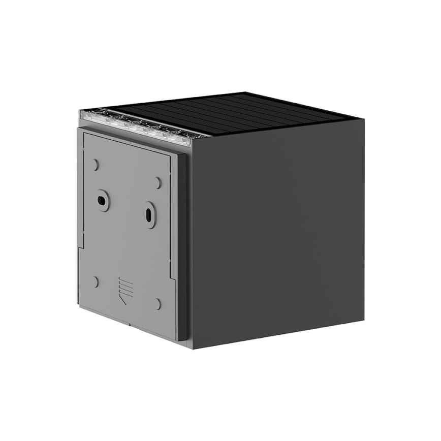 Viking - hämardatav päikesepaneeliga seinavalgusti LED/1W/3,7V IP54 4000K 2000 mAh