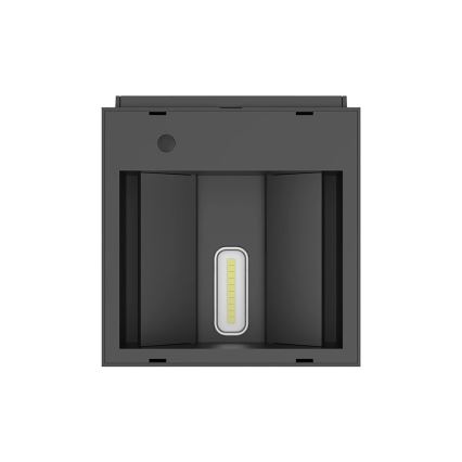 Viking - hämardatav päikesepaneeliga seinavalgusti LED/1W/3,7V IP54 4000K 2000 mAh