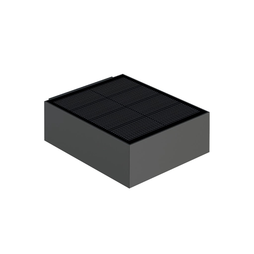 Viking - Hämardatav LED-päikesepaneeliga seinavalgusti anduriga LED/2W/3,7V IP65 4000K 2000 mAh