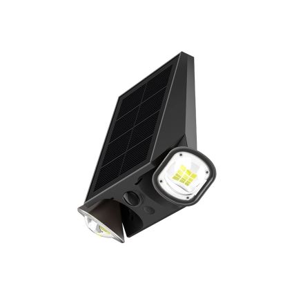 Viking - LED hämardatav päikesepaneeliga painduv seinavalgusti anduriga LED/1,3W/3,7V IP44 4000K 2000 mAh