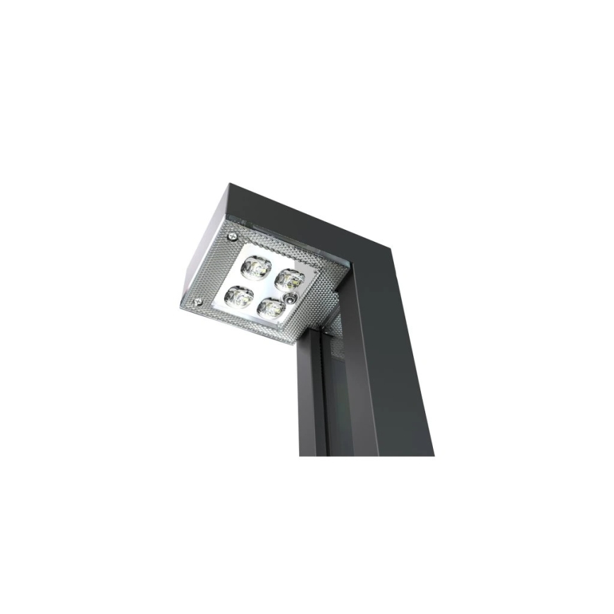 Viking - komplekt 2x päikesepaneeliga LED-lampi LED/1W/3,7V IP44 3000K 2000 mAh