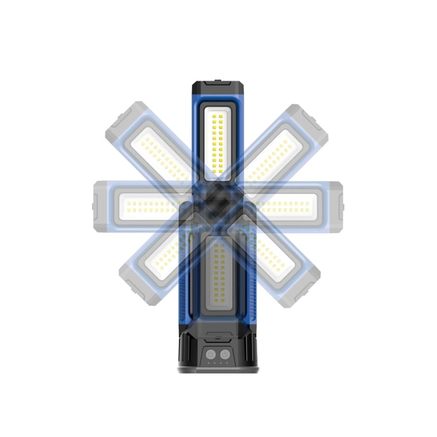 Viking - Laetav LED-reflektor statiiviga 3xLED/5V IPX4 7000 lm 4000 mAh