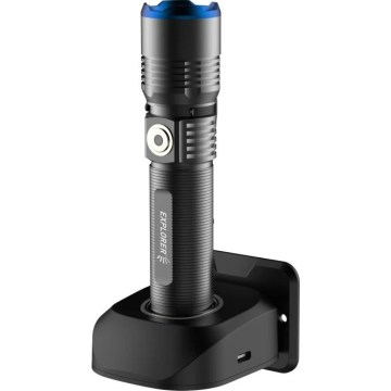 Viking - LED hämardatav laetav taskulamp LED/5V IPX3 600 lm 2600 mAh