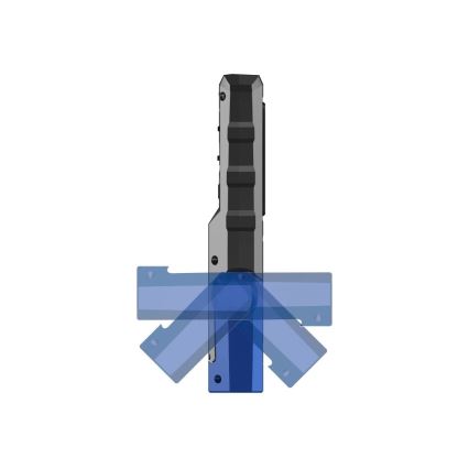 Viking - LED hämardatav laetav taskulamp LED/5V IPX6 400 lm 2200 mAh