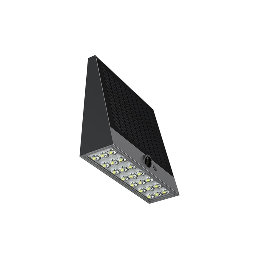 Viking - LED-hämardatav päikesepaneeliga seinavalgusti anduriga LED/2W/3,7V IP54 4000K 2000 mAh