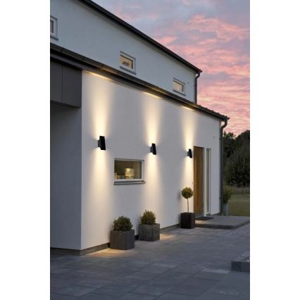 Viking - LED-hämardatav päikesepaneeliga seinavalgusti LED/1,5W/3,7V IP65 4000K 2000 mAh