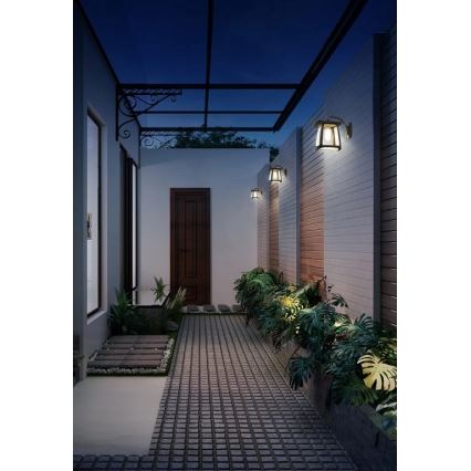 Viking - hämardatav päikesepaneeliga LED-seinavalgusti LED/2W/3,7V IP54 4000K 2000 mAh