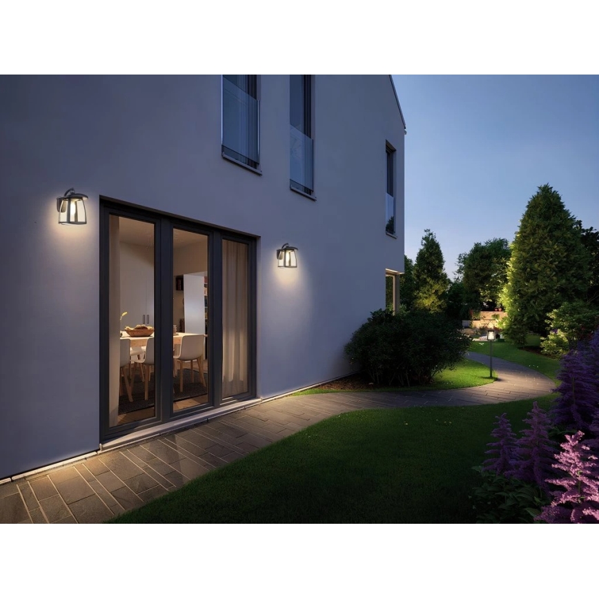 Viking - hämardatav päikesepaneeliga LED-seinavalgusti LED/2W/3,7V IP54 4000K 2000 mAh