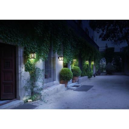 Viking - hämardatav päikesepaneeliga LED-seinavalgusti LED/2W/3,7V IP54 4000K 2000 mAh