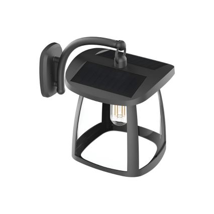 Viking - hämardatav päikesepaneeliga LED-seinavalgusti LED/2W/3,7V IP54 4000K 2000 mAh